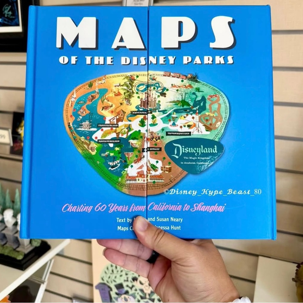 Maps of the Disney Parks Book